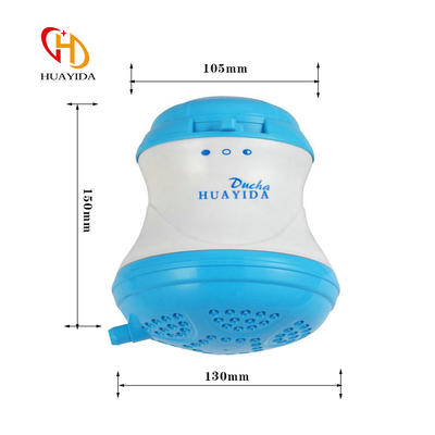 Mini portable instant electric hot water shower head for home
